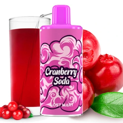 Заправленный Картридж Lost Mary Psyper Cranberry Soda (Клюквенная Газировка)