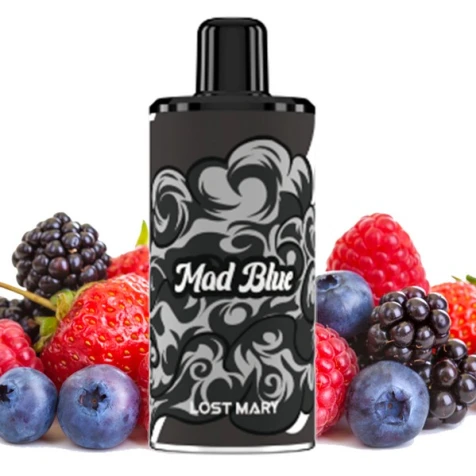Заправлений Картридж Lost Mary Psyper 2500 Mad Blue (Мед Блу)