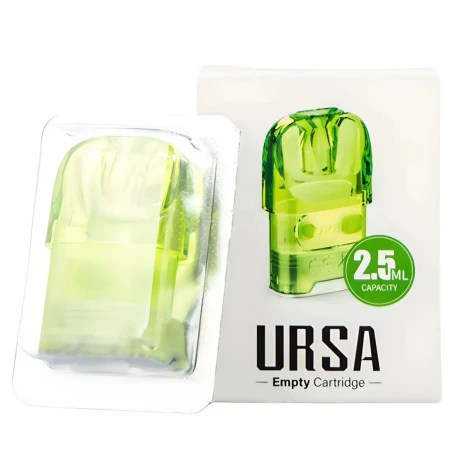 Змінний Картридж Lost Vape Clear Ursa Nano Green (Зелений) (Пустий) 2.5 мл