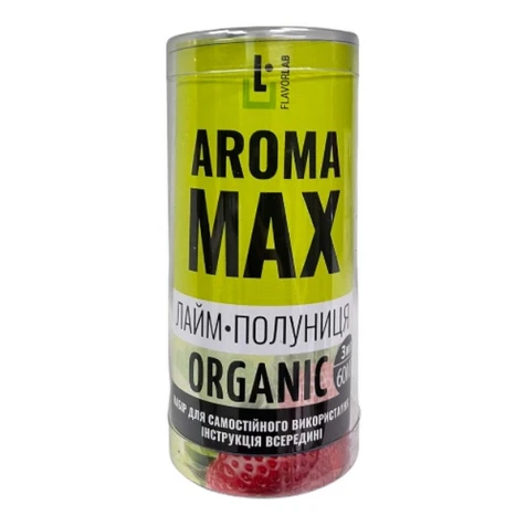 Набор Для Самозамеса Flavorlab Aroma Max Lime Strawberry (Лайм Клубника) 60 мл