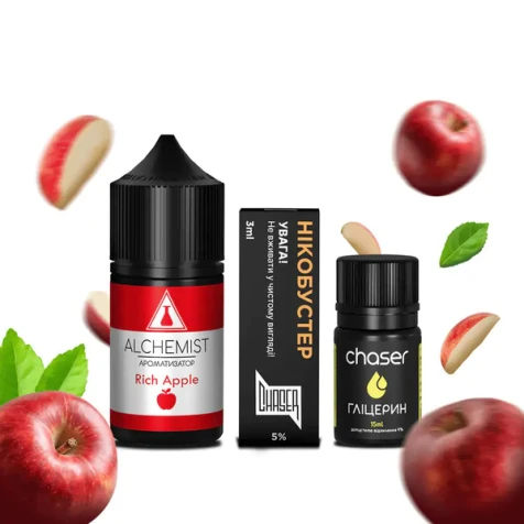 Набор Для Самозамеса Alchemist Rich Apple (Богатое Яблоко) 30 мл
