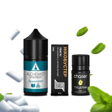 Набор Для Самозамеса Alchemist Spearmint (Мята) 30 мл