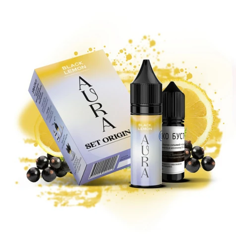 Набір Для Самозамісу Aura Black Lemon (Чорний Лимон) 30 мл