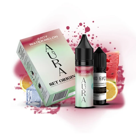 Набір Для Самозамісу Aura Juicy Watermelon (Джусі Кавун) 30 мл