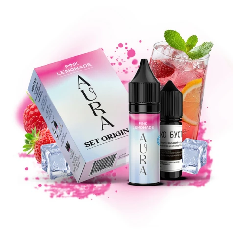 Набір Для Самозамісу Aura Pink Lemonade (Пінк Лимонад) 30 мл