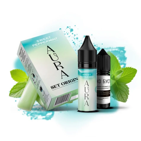 Набір Для Самозамісу Aura Sweet Peppermint (Солодка М'ята) 30 мл