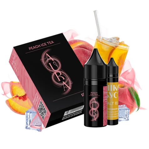 Набір Для Самозамісу Aura 69 Peach Ice Tea (Персик Лід Чай) 15 мл