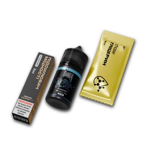 Набір Для Самозамісу Chaser Black Bluberry Gum (Чорниця Жуйка) 30 мл