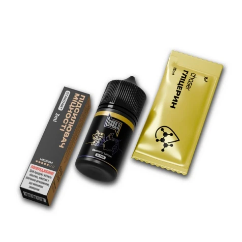 Набір Для Самозамісу Chaser Black Blueberry Lemon (Чорниця Лимон) 30 мл