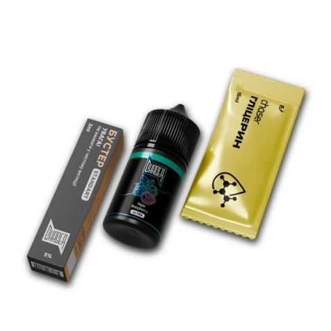 Набор Для Самозамеса Chaser Black Triple Raspberry (Тройная Малина) 30 мл