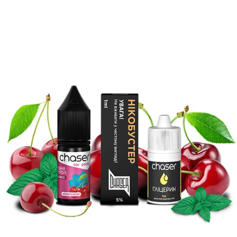 Набор Для Самозамеса Chaser For Pods Balance Cherry Menthol (Вишня Ментол) 10 мл