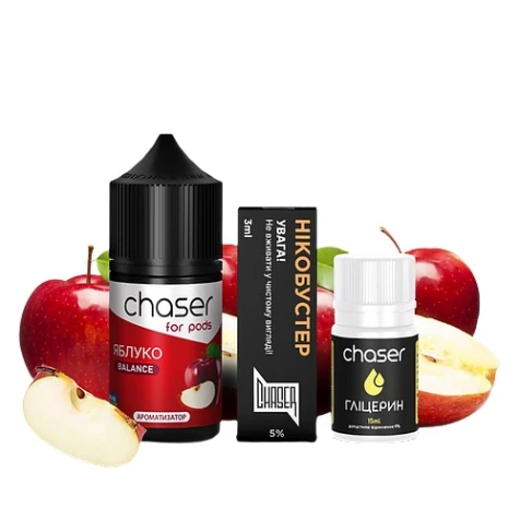 Набор Для Самозамеса Chaser For Pods Balance Apple (Яблоко) 30 мл