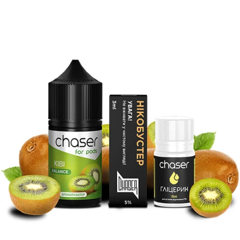 Набір Для Самозамісу Chaser For Pods Balance Kiwi (Ківі) 30 мл