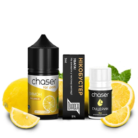 Набір Для Самозамісу Chaser For Pods Balance Lemon (Лимон) 30 мл