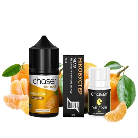 Набор Для Самозамеса Chaser For Pods Balance Mandarine (Мандарин) 30 мл