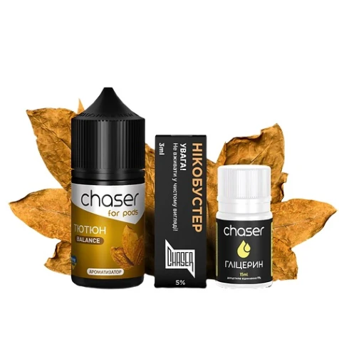 Набор Для Самозамеса Chaser For Pods Balance Tobacco (Табак) 30 мл