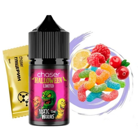 Набор Для Самозамеса Chaser Halloween Toxic Worms (Токсичные Черви) 30 мл