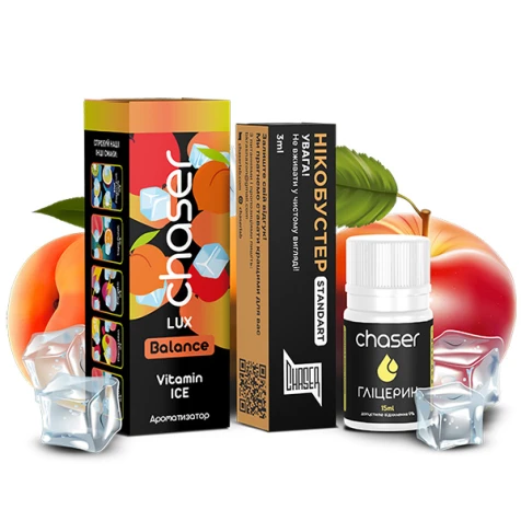 Набор Для Самозамеса Chaser Lux Vitamin Ice (Витамин Лёд) 30 мл