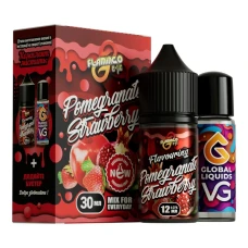 Набор Для Самозамеса Flamingo Pomegranate Strawberry (Гранат Клубника) 30 мл