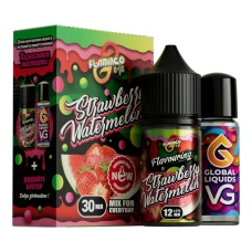 Набор Для Самозамеса Flamingo Strawberry Watermelon (Клубника Арбуз) 30 мл