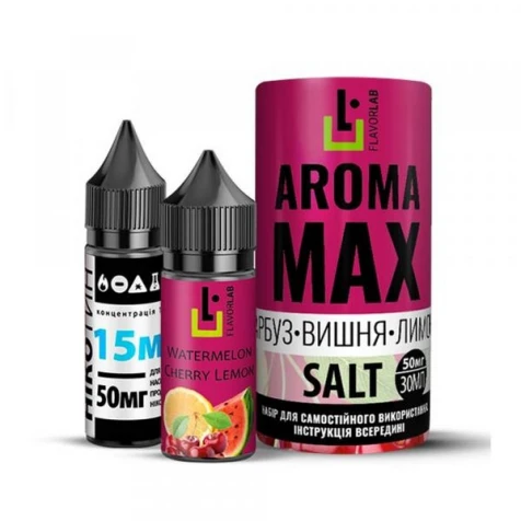 Набор Для Самозамеса Flavorlab Aroma Max Watermelon Cherry Lemon (Арбуз Вишня Лимон) 30 мл