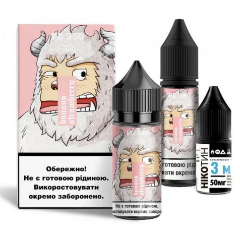 Набор Для Самозамеса Flavorlab FL350 Classic Banana Strawberry (Банан Клубника) 30 мл