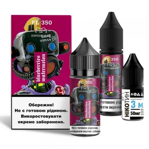 Набор Для Самозамеса Flavorlab FL350 Classic Blueberry Watermelon (Черника Арбуз) 30 мл
