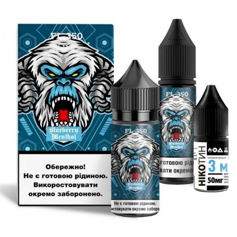 Набор Для Самозамеса Flavorlab FL350 Classic Blueberry Menthol (Черника Ментол) 30 мл