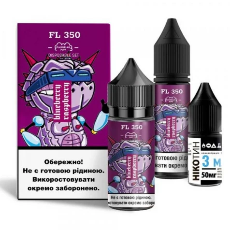 Набор Для Самозамеса Flavorlab FL350 Classic Blueberry Raspberry (Черника Малина) 30 мл