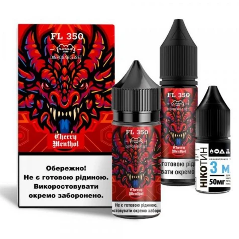 Набор Для Самозамеса Flavorlab FL350 Classic Cherry Menthol (Вишня Ментол) 30 мл
