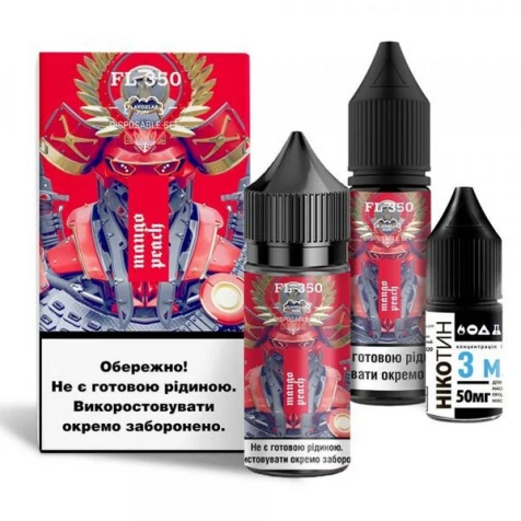 Набор Для Самозамеса Flavorlab FL350 Classic Mango Peach (Манго Персик) 30 мл