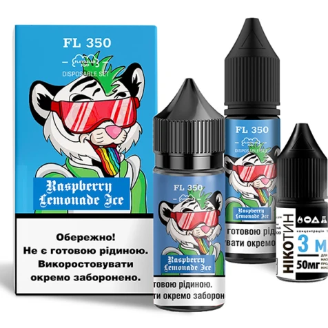 Набор Для Самозамеса Flavorlab FL350 Classic Raspberry Lemonade (Малина Лимонад) 30 мл