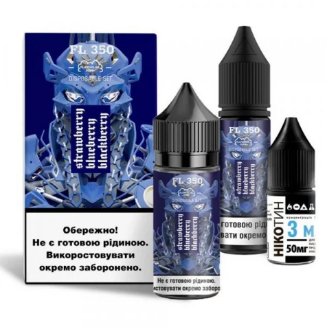 Набор Для Самозамеса Flavorlab FL350 Classic Strawberry Blueberry Blackberry (Клубника Черника Ежевика) 30 мл