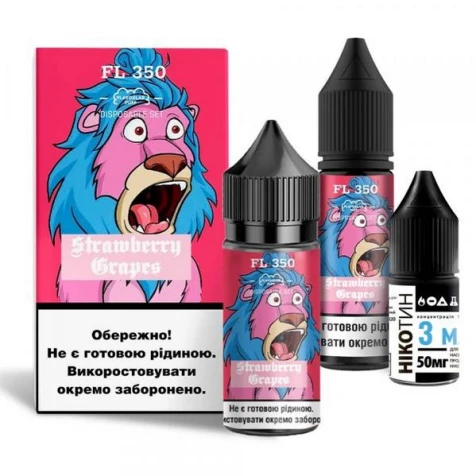 Набор Для Самозамеса Flavorlab FL350 Classic Strawberry Grapes (Клубника Виноград) 30 мл