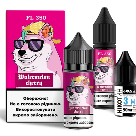 Набор Для Самозамеса Flavorlab FL350 Classic Watermelon Cherry (Арбуз Вишня) 30 мл