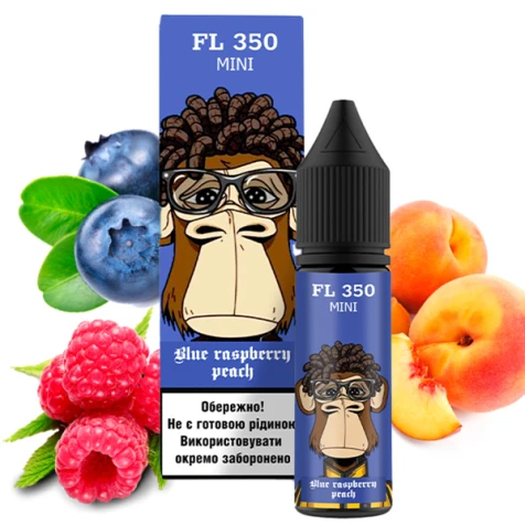 Набор Для Самозамеса Flavorlab FL350 Mini Blue Raspberry Peach (Блу Малина Персик) 15 мл