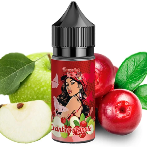 Набор Для Самозамеса Flavorlab Lady Cranberry Apple (Клюква Яблоко) 30 мл