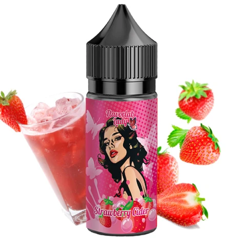 Набор Для Самозамеса Flavorlab Lady Strawberry Cider (Клубника Сидр) 30 мл