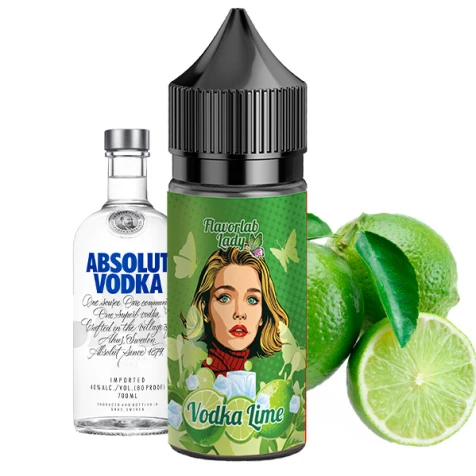 Набір Для Самозамісу Flavorlab Lady Vodka Lime (Горілка Лайм) 30 мл