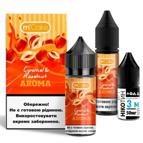 Набор Для Самозамеса Flavorlab M-Cake Caramel Hazelnut (Карамель Фундук) 30 мл