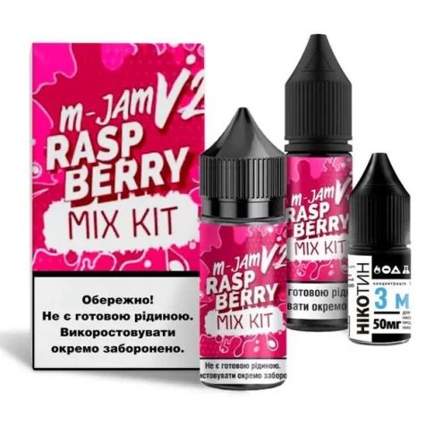 Набор Для Самозамеса Flavorlab M-Jam V2 Raspberry (Малина) 30 мл
