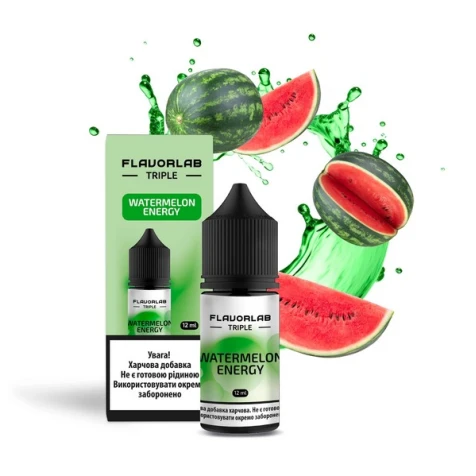 Набор Для Самозамеса Flavorlab Triple Watermelon Energy (Арбуз Энергетик) 30 мл