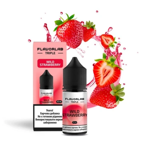 Набор Для Самозамеса Flavorlab Triple Wild Strawberry (Дикая Клубника) 30 мл