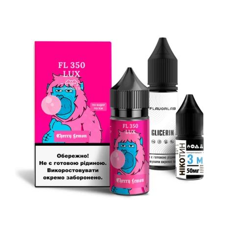 Набір Для Самозамісу Flavorlab FL350 Lux Cherry Lemon (Вишня Лимон) 30 мл