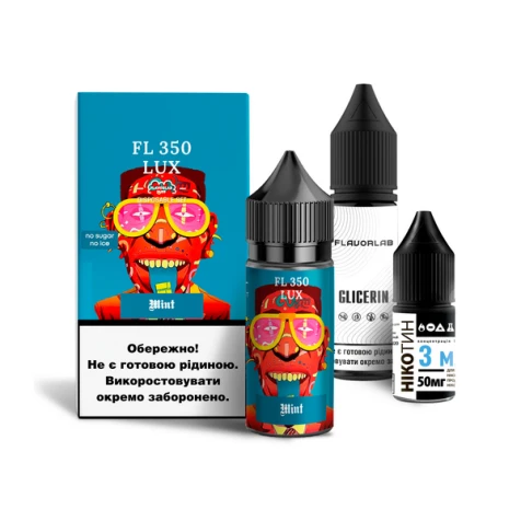 Набір Для Самозамісу Flavorlab FL350 Lux Mint (М'ята) 30 мл
