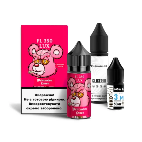 Набор Для Самозамеса Flavorlab FL350 Lux Watermelon Lemon (Арбуз Лимон) 30 мл