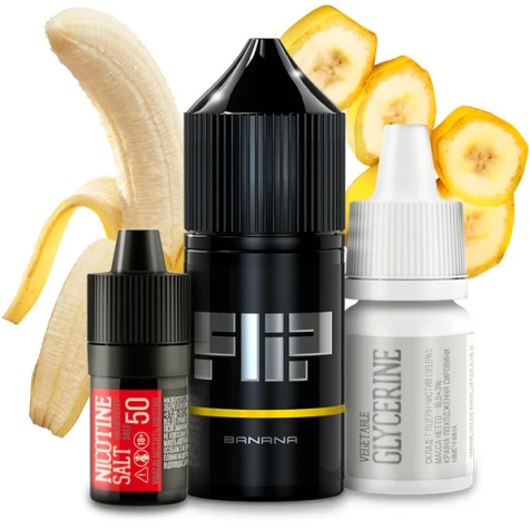 Набор Для Самозамеса Flip Salt Banana (Банан) 30 мл