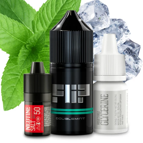 Набор Для Самозамеса Flip Salt Doublemint (Даблминт) 30 мл