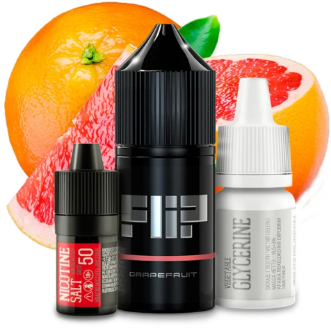 Набор Для Самозамеса Flip Salt Grapefruit (Грейпфрут) 30 мл