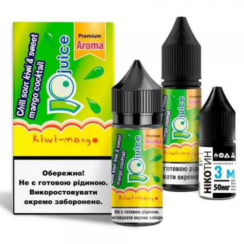 Набір Для Самозамісу JoJuice Premium Kiwi Mango (Ківі Манго) 30 мл